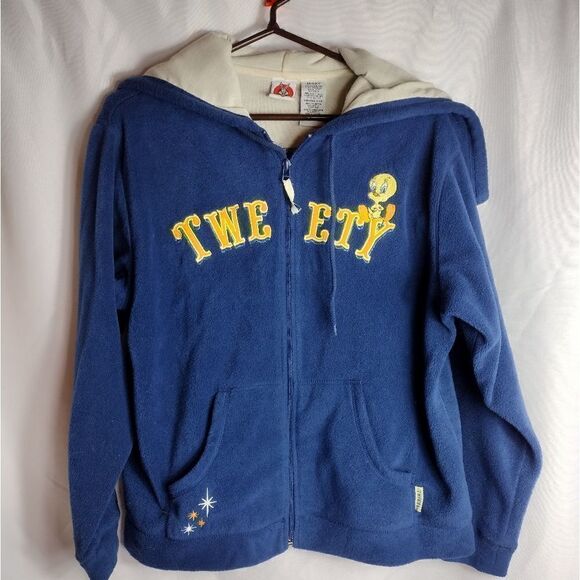 Vintage Looney Tunes fleece jacket - Picture 1 of 8